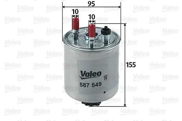 Kraftstofffilter VALEO 587549