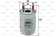 Kraftstofffilter VALEO 587551
