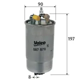 Kraftstofffilter VALEO 587570