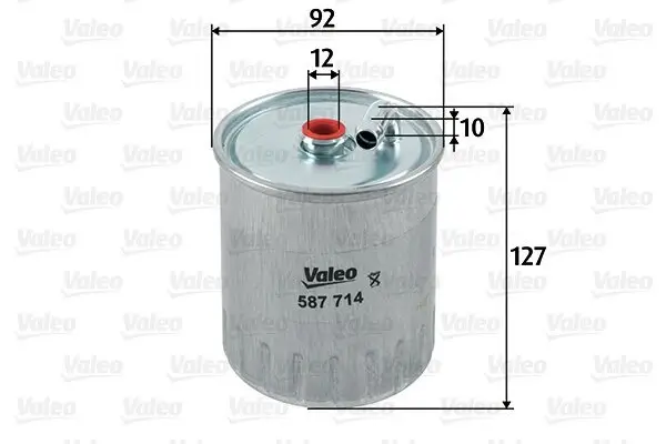 Kraftstofffilter VALEO 587714