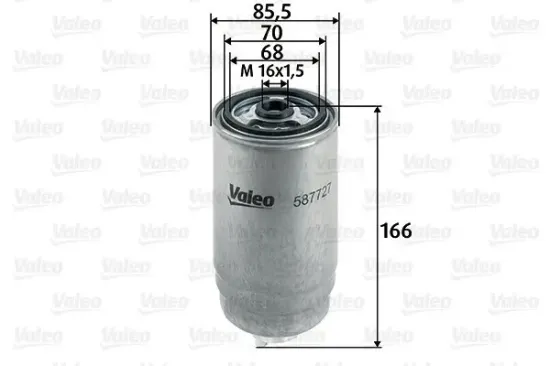 Kraftstofffilter VALEO 587727 Bild Kraftstofffilter VALEO 587727