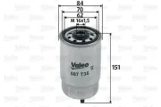 Kraftstofffilter VALEO 587735