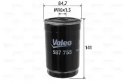 Kraftstofffilter VALEO 587755