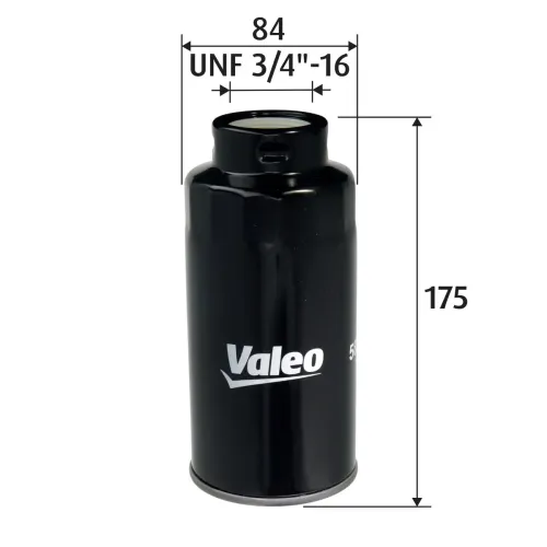 Kraftstofffilter VALEO 587757 Bild Kraftstofffilter VALEO 587757