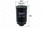 Kraftstofffilter VALEO 587759