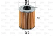Kraftstofffilter VALEO 587902