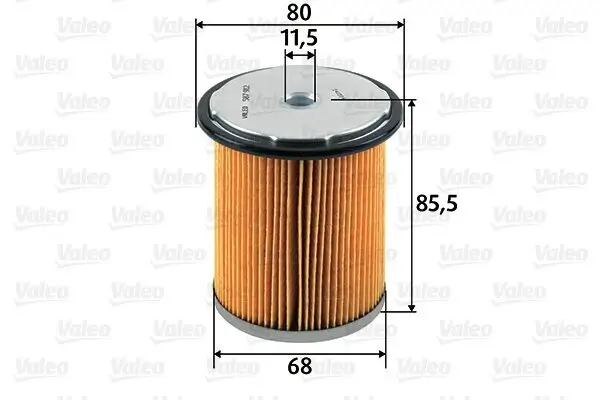 Kraftstofffilter VALEO 587912