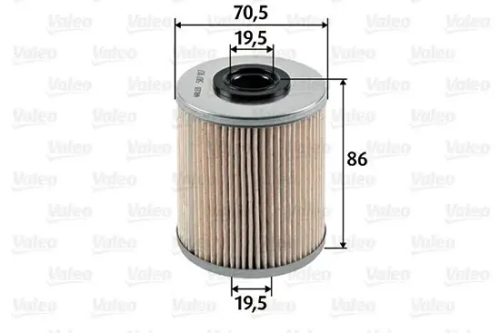 Kraftstofffilter VALEO 587917 Bild Kraftstofffilter VALEO 587917