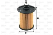 Kraftstofffilter VALEO 587918