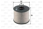 Kraftstofffilter VALEO 587927