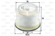 Kraftstofffilter VALEO 587933