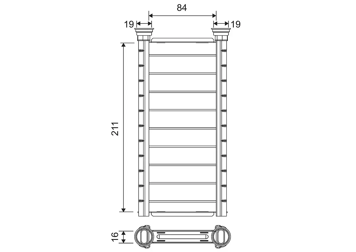 Wärmetauscher, Innenraumheizung VALEO 881650