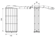 Wärmetauscher, Innenraumheizung VALEO 881653