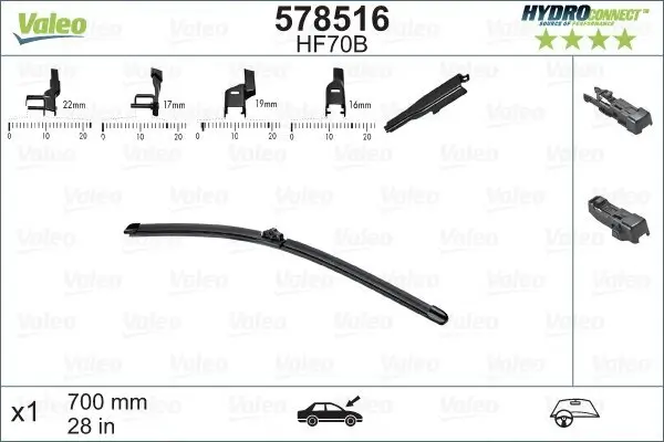 Wischblatt VALEO 578516