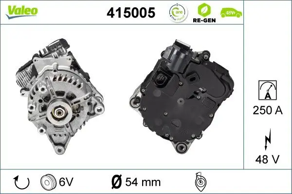 Startergenerator 48 V VALEO 415005