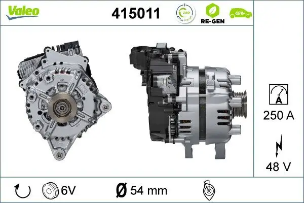 Startergenerator 48 V VALEO 415011