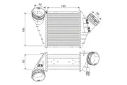 Ladeluftkühler VALEO 817555