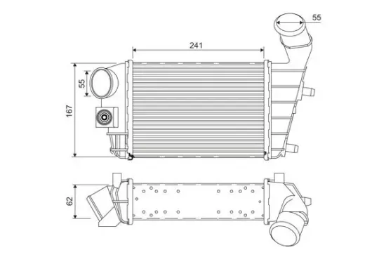 Ladeluftkühler VALEO 817862 Bild Ladeluftkühler VALEO 817862