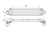 Ladeluftkühler VALEO 818296