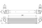 Ladeluftkühler VALEO 818312