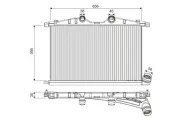 Ladeluftkühler VALEO 818374