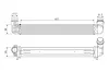 Ladeluftkühler VALEO 818389