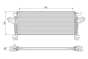 Ladeluftkühler VALEO 818396