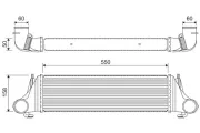 Ladeluftkühler VALEO 818400