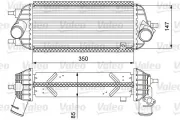 Ladeluftkühler VALEO 818626