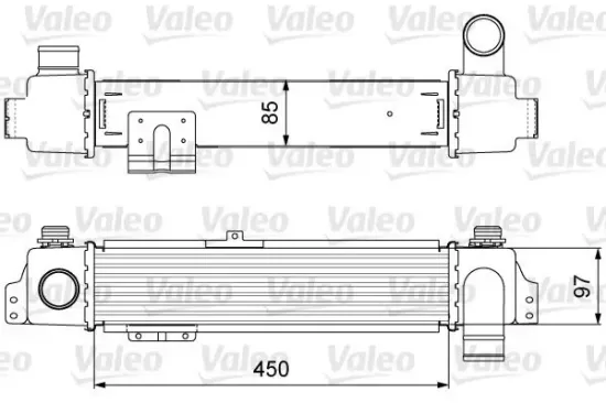 Ladeluftkühler VALEO 818634 Bild Ladeluftkühler VALEO 818634