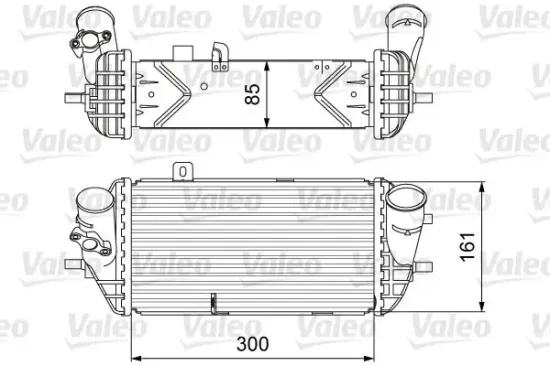 Ladeluftkühler VALEO 818637 Bild Ladeluftkühler VALEO 818637