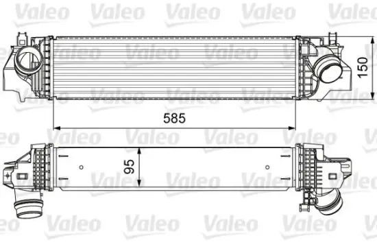 Ladeluftkühler VALEO 818640 Bild Ladeluftkühler VALEO 818640