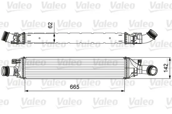 Ladeluftkühler VALEO 818643 Bild Ladeluftkühler VALEO 818643
