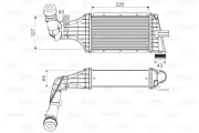 Ladeluftkühler VALEO 818660