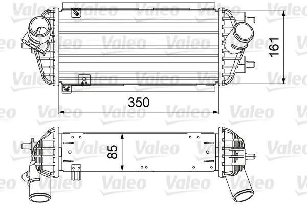 Ladeluftkühler VALEO 818665