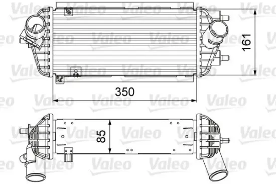 Ladeluftkühler VALEO 818665 Bild Ladeluftkühler VALEO 818665