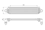 Ladeluftkühler VALEO 818689