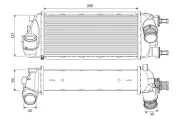 Ladeluftkühler VALEO 818695
