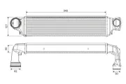 Ladeluftkühler VALEO 818716