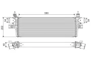 Ladeluftkühler VALEO 822918