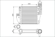 Ladeluftkühler VALEO 822927