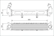 Ladeluftkühler VALEO 822928