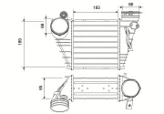 Ladeluftkühler VALEO 822952