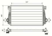 Ladeluftkühler VALEO 822964
