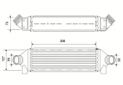 Ladeluftkühler VALEO 881554