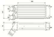 Ladeluftkühler VALEO 881569