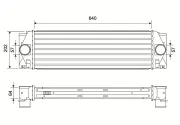 Ladeluftkühler VALEO 881575