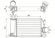 Ladeluftkühler VALEO 881577