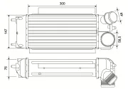 Ladeluftkühler VALEO 881579