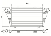Ladeluftkühler VALEO 881584